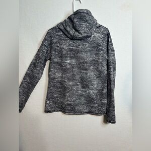 Lululemon forever endeavor space dye black white heathered pullover hoodie